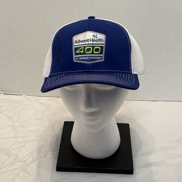 Richardson Other - Advent Health 400 Kansas Speedway Hat Autographed By Richard Petty
